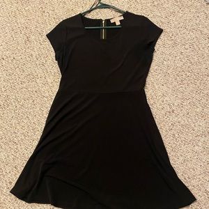MICHAEL Micheal Kors black skater dress